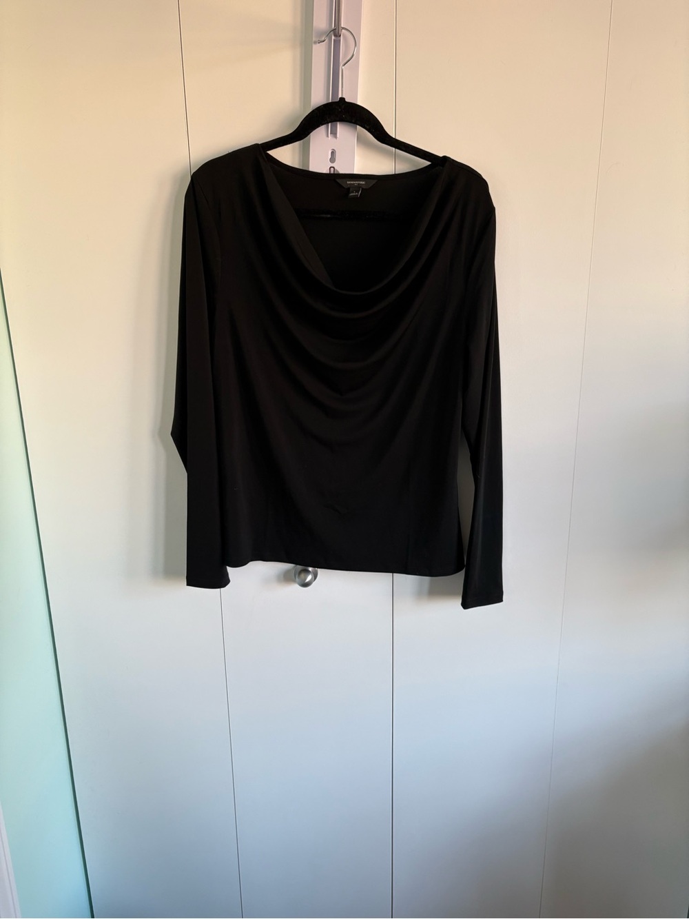 Banana Republic Black Long Sleeve Top